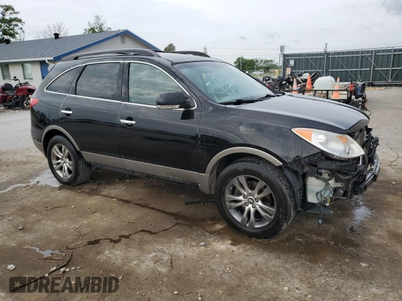 2012 Hyundai Veracruz Limited z VIN KM8NU4CC8CU185446, wystawiony jako Copart lot #54788595 z przebiegiem 149 694 mil mil oraz Szkoda całkowita • Salvage title. Historia ofert i sprzedaży dostępna na DreamBid. Obrazek 4.