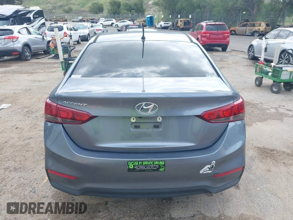2020 Hyundai Accent SE with VIN 3KPC24A67LE117880, listed as a IAAI auction lot 41924657 with 98,056 mi miles. Bid and sale history available at carsss.com. Image 17.
