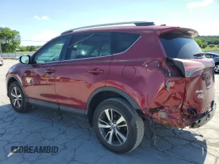 2018 Toyota RAV4 XLE with VIN 2T3WFREV5JW407777, listed as a Copart auction lot 58156275 with 119,447 mi miles and Salvage title. Bid and sale history available at DreamBid. Image 2.