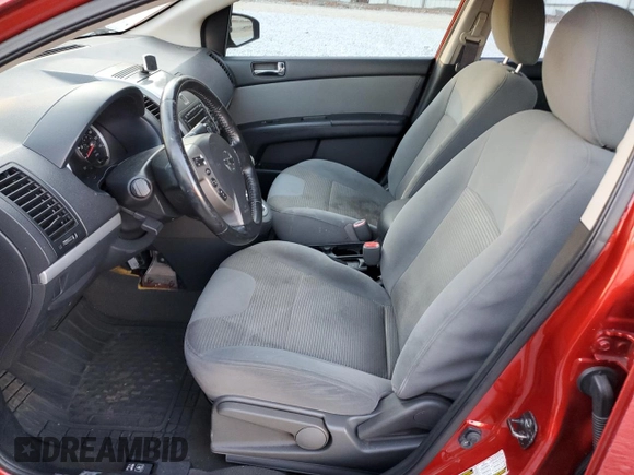 2010 Nissan Sentra SR with VIN 3N1AB6APXAL684561, listed as a Copart auction lot 80137444 with 140,117 mi miles and Salvage Title. Bid and sale history available at DreamBid. Image 7.