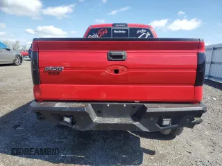 2010 Ford F-150 XL with VIN 1FTEX1EW2AFD63077, listed as a Copart auction lot 52281895 with 160,087 mi miles and Salvage Title. Bid and sale history available at carsss.com. Image 6.