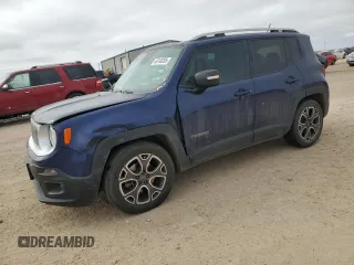 2016 Jeep Renegade Limited with VIN ZACCJADT1GPC74008, listed as a Copart auction lot 46148205 with 63,894 mi miles and Salvage Title. Bid and sale history available at DreamBid. Image 1.