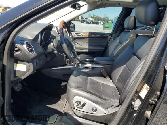2011 Mercedes-Benz M 350 with VIN 4JGBB5GB6BA751295, listed as a Copart auction lot 44600815 with 80,125 mi miles and Salvage title. Bid and sale history available at DreamBid. Image 7.