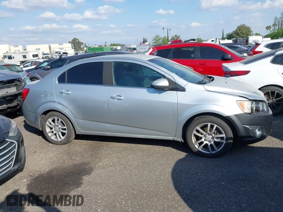 2012 Chevrolet Sonic LT with VIN 1G1JC5SH9C4136290, listed as a IAAI auction lot 42034254 with 273,427 mi miles and . Bid and sale history available at DreamBid. Image 13.