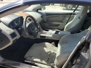 2009 Aston Martin DB9 with VIN SCFAD02E79GB10991, listed as a Copart auction lot 75089204 with 0 mi miles and Salvage Title. Bid and sale history available at carsss.com. Image 7.