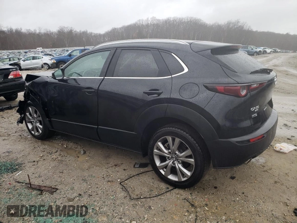 2022 Mazda CX-30 2.5 S Preferred Package with VIN 3MVDMBCL9NM455374, listed as a Copart auction lot 47175185 with 29,931 mi miles and Salvage Title. Bid and sale history available at carsss.com. Image 2.
