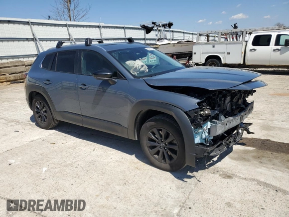 2024 Mazda CX-50 S Premium with VIN 7MMVABDM6RN156801, listed as a Copart auction lot 53260125 with 40,199 mi miles and Salvage title. Bid and sale history available at DreamBid. Image 4.