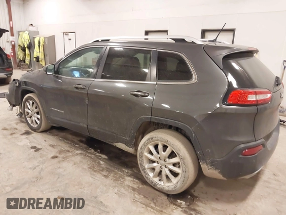 2015 Jeep Cherokee Limited with VIN 1C4PJLDS2FW643738, listed as a IAAI auction lot 41719033 with 102,630 mi miles and . Bid and sale history available at DreamBid. Image 3.