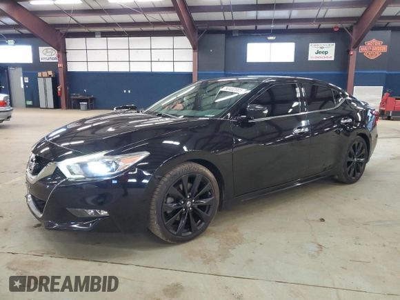 2017 Nissan Maxima SV with VIN 1N4AA6APXHC426195, listed as a Copart auction lot 50402005 with 147,511 mi miles and Salvage Title. Bid and sale history available at DreamBid. Image 1.