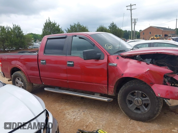 2008 Ford F-150 XLT with VIN 1FTPW14VX8FB68889, listed as a IAAI auction lot 42343325 with 151,428 mi miles and . Bid and sale history available at DreamBid. Image 13.