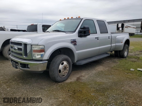 2008 Ford F-350 XL с VIN 1FTWW33R68EA23253, выставлен на аукционе Copart как лот 46327275 с пробегом 182 702 миль миль и Списание • Salvage title. История ставок и продаж доступна на DreamBid. Изображение 1.