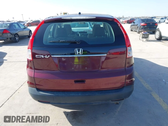 2013 Honda CR-V LX with VIN 5J6RM3H35DL038740, listed as a IAAI auction lot 41734748 with 227,261 mi miles. Bid and sale history available at carsss.com. Image 16.