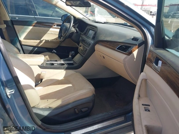 2016 Hyundai Sonata 2.4L Sport with VIN 5NPE34AF0GH338552, listed as a IAAI auction lot 41221255 with 148,849 mi miles. Bid and sale history available at carsss.com. Image 5.