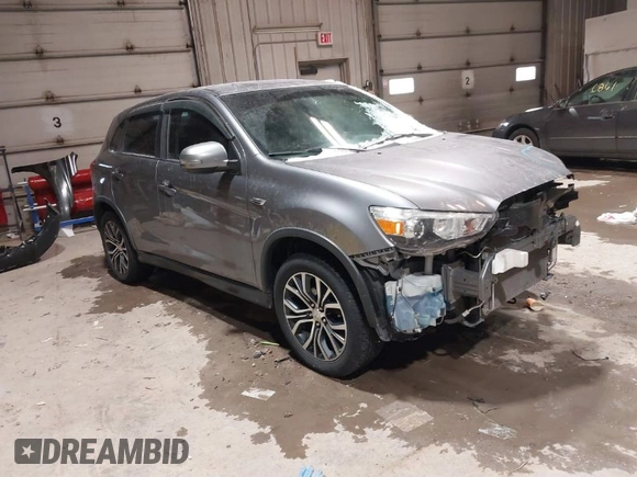 2018 Mitsubishi Outlander Sport SE 2.4 with VIN JA4AR3AW1JU012676, listed as a IAAI auction lot 41618788 with 153,515 mi miles. Bid and sale history available at carsss.com. Image 1.