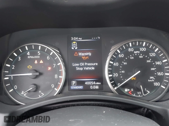 2022 Infiniti Q50 Luxe z VIN JN1EV7BPXNM311027, wystawiony jako IAAI lot #41424742 z przebiegiem 40 054 mil mil oraz . Historia ofert i sprzedaży dostępna na DreamBid. Obrazek 16.