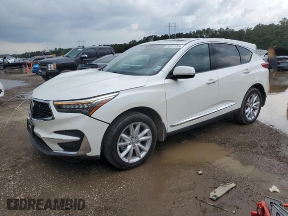 2019 Acura RDX with VIN 5J8TC1H35KL022524, listed as a Copart auction lot 53911695 with 92,277 mi miles and Salvage title. Bid and sale history available at DreamBid. Image 1.