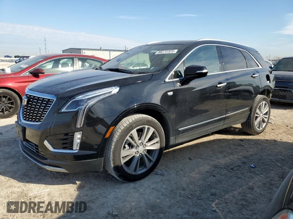 2024 Cadillac XT5 FWD Premium Luxury with VIN 1GYKNCRS6RZ718865, listed as a Copart auction lot 88272325 with 10,278 mi miles and Salvage title. Bid and sale history available at DreamBid. Image 1.