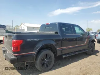 2019 Ford F-150 XL with VIN 1FTEW1E41KFA80964, listed as a Copart auction lot 53371845 with 146,739 mi miles and Salvage title. Bid and sale history available at DreamBid. Image 3.