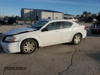 2014 Dodge Avenger SE with VIN 1C3CDZAB0EN130039, listed as a Copart auction lot 84056494 with 153,554 mi miles and Salvage Title. Bid and sale history available at carsss.com. Image 1.