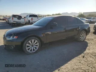 2012 Audi A4 2.0T Premium with VIN WAUAFAFLXCN008752, listed as a Copart auction lot 85154034 with 111,123 mi miles and Salvage Title. Bid and sale history available at carsss.com. Image 1.