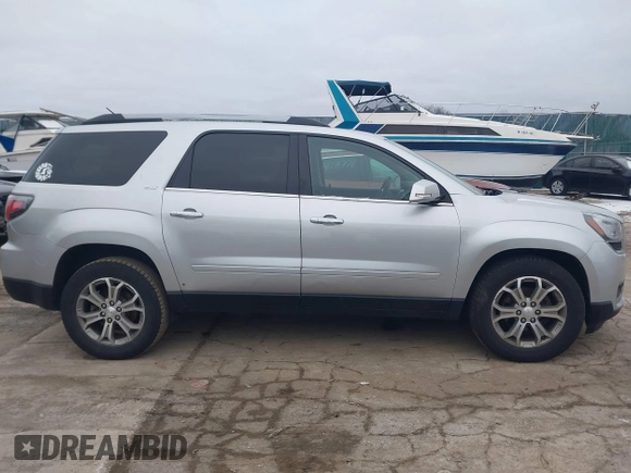 2015 GMC Acadia SLT with VIN 1GKKVRKD9FJ146693, listed as a IAAI auction lot 41241251 with 179,216 mi miles. Bid and sale history available at carsss.com. Image 13.