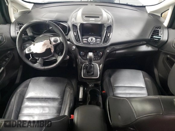 2017 Ford C-Max Energi Titanium with VIN 1FADP5FU8HL100061, listed as a Copart auction lot 74815223 with 78,605 mi miles. Bid and sale history available at carsss.com. Image 8.