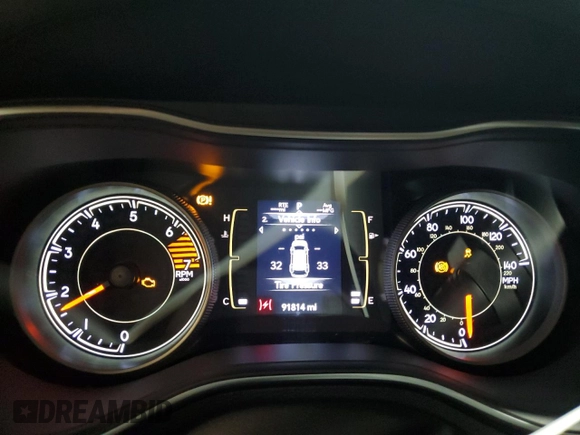 2019 Jeep Cherokee Latitude Plus с VIN 1C4PJMLB4KD443389, выставлен на аукционе Copart как лот 66331395 с пробегом 91 814 миль миль и Списание • Salvage title. История ставок и продаж доступна на DreamBid. Изображение 9.