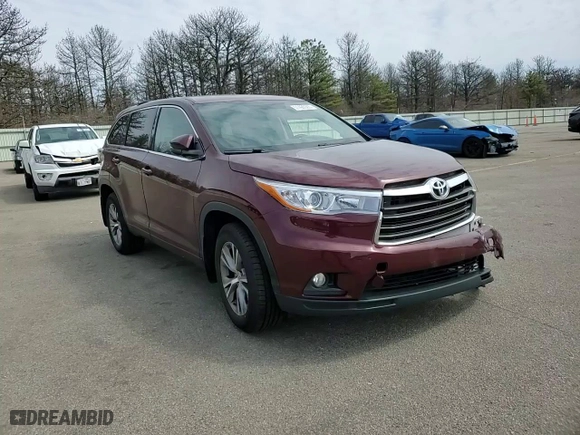 2015 Toyota Highlander LE with VIN 5TDBKRFH1FS108251, listed as a Copart auction lot 51426365 with 97,381 mi miles and Salvage Title. Bid and sale history available at carsss.com. Image 12.