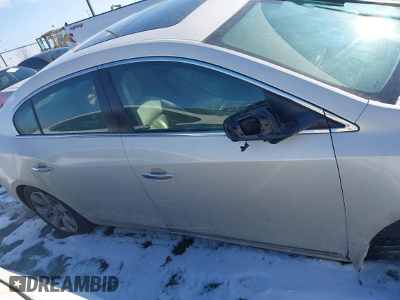 2013 Buick LaCrosse Premium 1 with VIN 1G4GF5E37DF311548, listed as a IAAI auction lot 41358957 with 160,612 mi miles and . Bid and sale history available at DreamBid. Image 13.