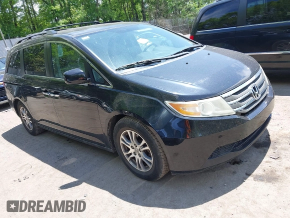 2011 Honda Odyssey EX-L с VIN 5FNRL5H69BB077037, выставлен на аукционе IAAI как лот 42267856 с пробегом 148 681 миль миль и . История ставок и продаж доступна на DreamBid. Изображение 1.