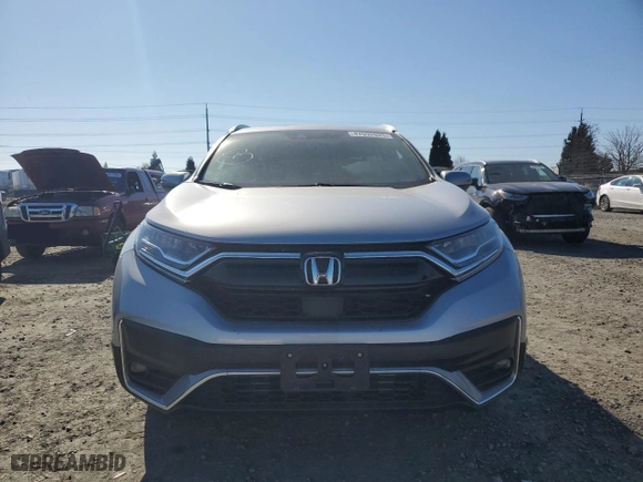 2020 Honda CR-V Touring with VIN 2HKRW2H93LH650856, listed as a Copart auction lot 47092025 with 0 mi miles and Salvage Title. Bid and sale history available at carsss.com. Image 5.