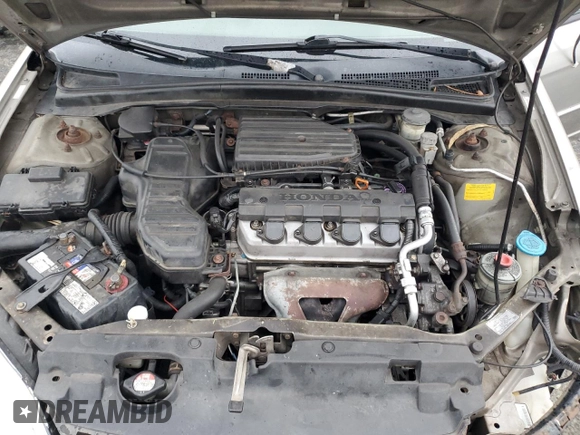 2004 Honda Civic LX with VIN 2HGES15514H505381, listed as a Copart auction lot 84966924 with 285,019 mi miles and Salvage Title. Bid and sale history available at DreamBid. Image 12.