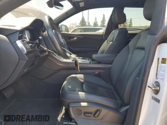 2021 Audi Q8 Premium Plus с VIN WA1EVAF10MD001560, выставлен на аукционе Copart как лот 56559745 с пробегом 68 038 миль миль и Списание • Salvage title. История ставок и продаж доступна на DreamBid. Изображение 7.