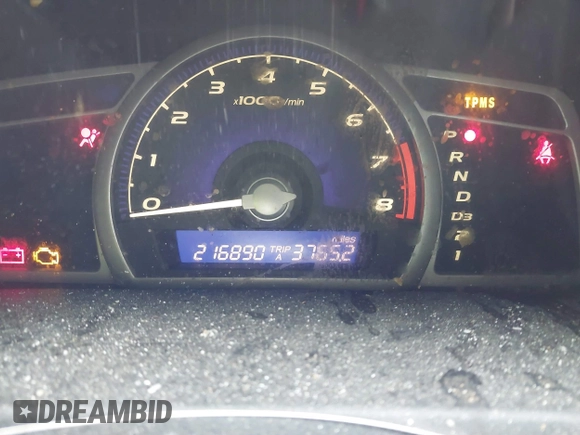2011 Honda Civic LX with VIN 2HGFA1F5XBH550385, listed as a IAAI auction lot 41563973 with 216,890 mi miles and . Bid and sale history available at DreamBid. Image 7.