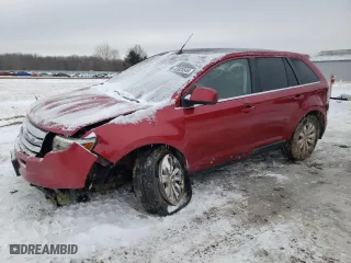 2008 Ford Edge Limited with VIN 2FMDK39C78BB39722, listed as a Copart auction lot 45920545 with 176,921 mi miles and Salvage Title. Bid and sale history available at carsss.com. Image 1.