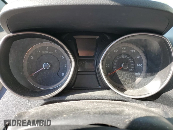 2013 Hyundai Elantra GT with VIN KMHD35LE6DU037206, listed as a Copart auction lot 76306464 with 0 mi miles and Salvage Title. Bid and sale history available at carsss.com. Image 9.