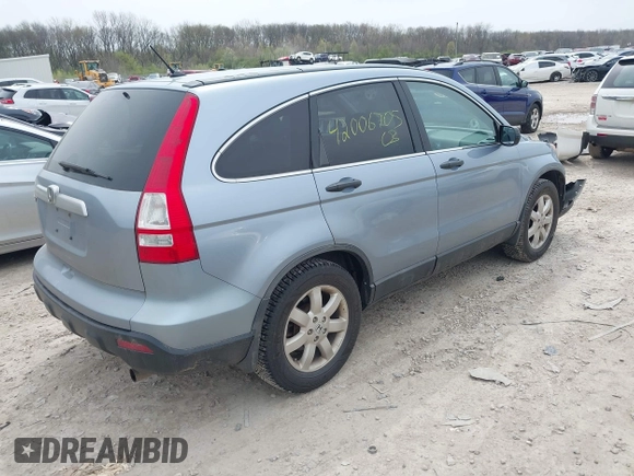 2008 Honda CR-V EX with VIN 5J6RE48588L005760, listed as a IAAI auction lot 42006705 with 135,607 mi miles. Bid and sale history available at carsss.com. Image 4.