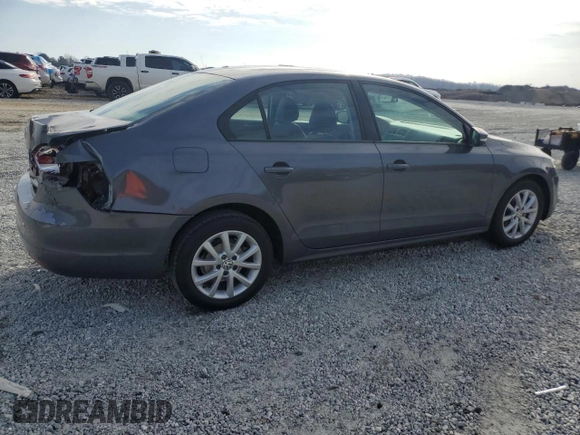 2012 Volkswagen Jetta Sedan SE w/Convenience & Sunroof PZEV with VIN 3VWBP7AJXCM317268, listed as a Copart auction lot 44038685 with 121,302 mi miles and Salvage Title. Bid and sale history available at carsss.com. Image 3.