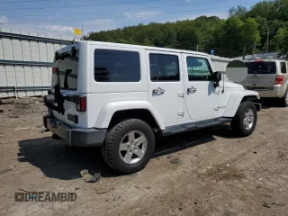 2018 Jeep Wrangler JK Unlimited Altitude with VIN 1C4BJWEG4JL867786, listed as a Copart auction lot 48137185 with 111,110 mi miles and Salvage Title. Bid and sale history available at carsss.com. Image 3.