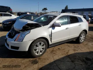 2012 Cadillac SRX Luxury Collection with VIN 3GYFNDE31CS540244, listed as a Copart auction lot 53585775 with 120,541 mi miles and Clean Title. Bid and sale history available at carsss.com. Image 1.