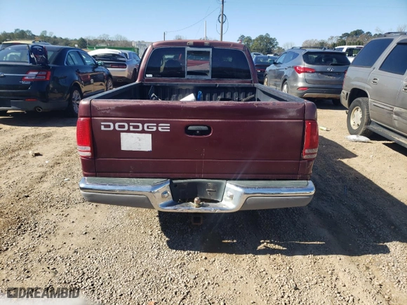 2000 Dodge Dakota with VIN 1B7GL22X6YS775995, listed as a Copart auction lot 89213825 with 225,325 mi miles and Non Repairable. Bid and sale history available at carsss.com. Image 6.