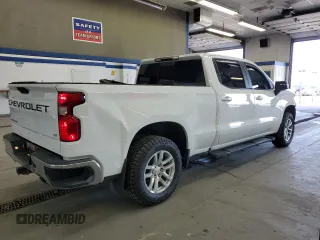 2021 Chevrolet Silverado 1500 LT with VIN 3GCUYDED8MG243182, listed as a Copart auction lot 51667475 with 104,195 mi miles and Salvage Title. Bid and sale history available at carsss.com. Image 3.
