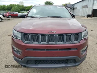 2021 Jeep Compass 80th Anniversary with VIN 3C4NJDEB4MT529044, listed as a Copart auction lot 57462915 with 20,985 mi miles and Non repairable. Bid and sale history available at DreamBid. Image 5.