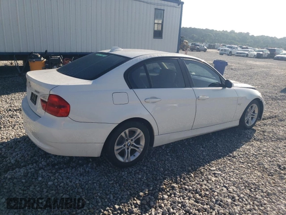 2008 BMW 3 Series 328i with VIN WBAVA33538K054109, listed as a Copart auction lot 60076685 with 149,001 mi miles and Salvage title. Bid and sale history available at DreamBid. Image 3.