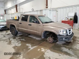 2010 Dodge Dakota SXT with VIN 1D7CW3GP2AS104212, listed as a Copart auction lot 44062435 with 203,233 mi miles and Clean Title. Bid and sale history available at carsss.com. Image 4.