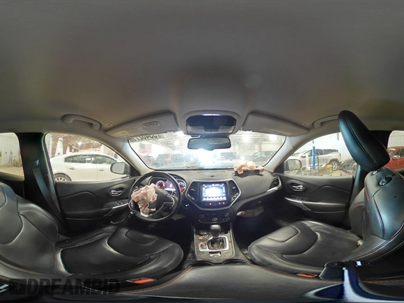 2018 Jeep Cherokee Trailhawk Leather Plus with VIN 1C4PJMBX4JD558201, listed as a Copart auction lot 53462775 with 94,604 mi miles and Salvage title. Bid and sale history available at DreamBid. Image 13.