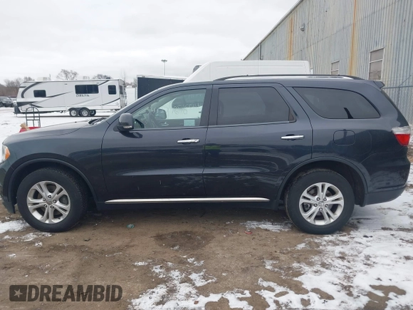 2013 Dodge Durango Crew z VIN 1C4SDJDT7DC684766, wystawiony jako IAAI lot #41277670 z przebiegiem 115 555 mil mil oraz . Historia ofert i sprzedaży dostępna na DreamBid. Obrazek 14.