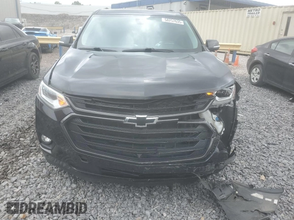 2021 Chevrolet Traverse Premier with VIN 1GNERKKW8MJ246357, listed as a Copart auction lot 58257635 with 89,543 mi miles and Salvage title. Bid and sale history available at DreamBid. Image 5.