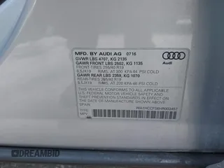 2017 Audi Q3 Premium Plus with VIN WA1HCCFS6HR003457, listed as a IAAI auction lot 42274572 with 54,546 mi miles and . Bid and sale history available at DreamBid. Image 9.