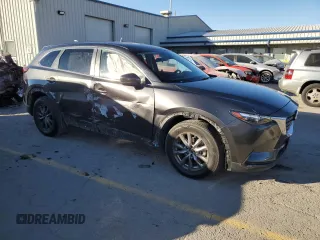 2019 Mazda CX-9 Sport with VIN JM3TCABY0K0317140, listed as a Copart auction lot 87946125 with 63,363 mi miles and Salvage title. Bid and sale history available at DreamBid. Image 4.